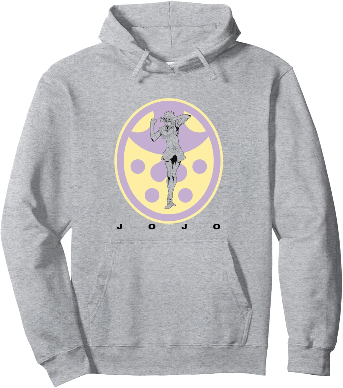 JoJo's Bizarre Adventure Pastel Giorno Anime Pullover Hoodie