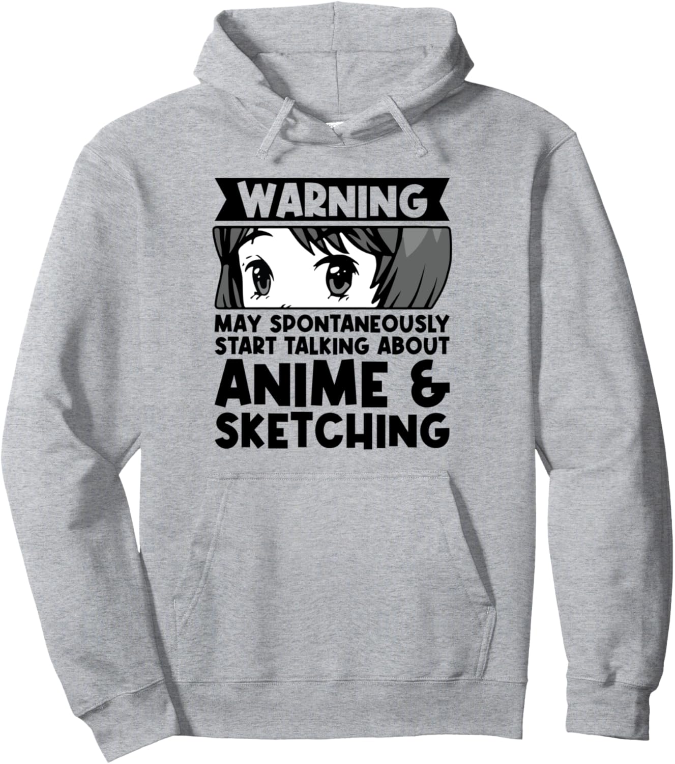 May start talking about Anime & Sketching Anime Pullover Hoodie