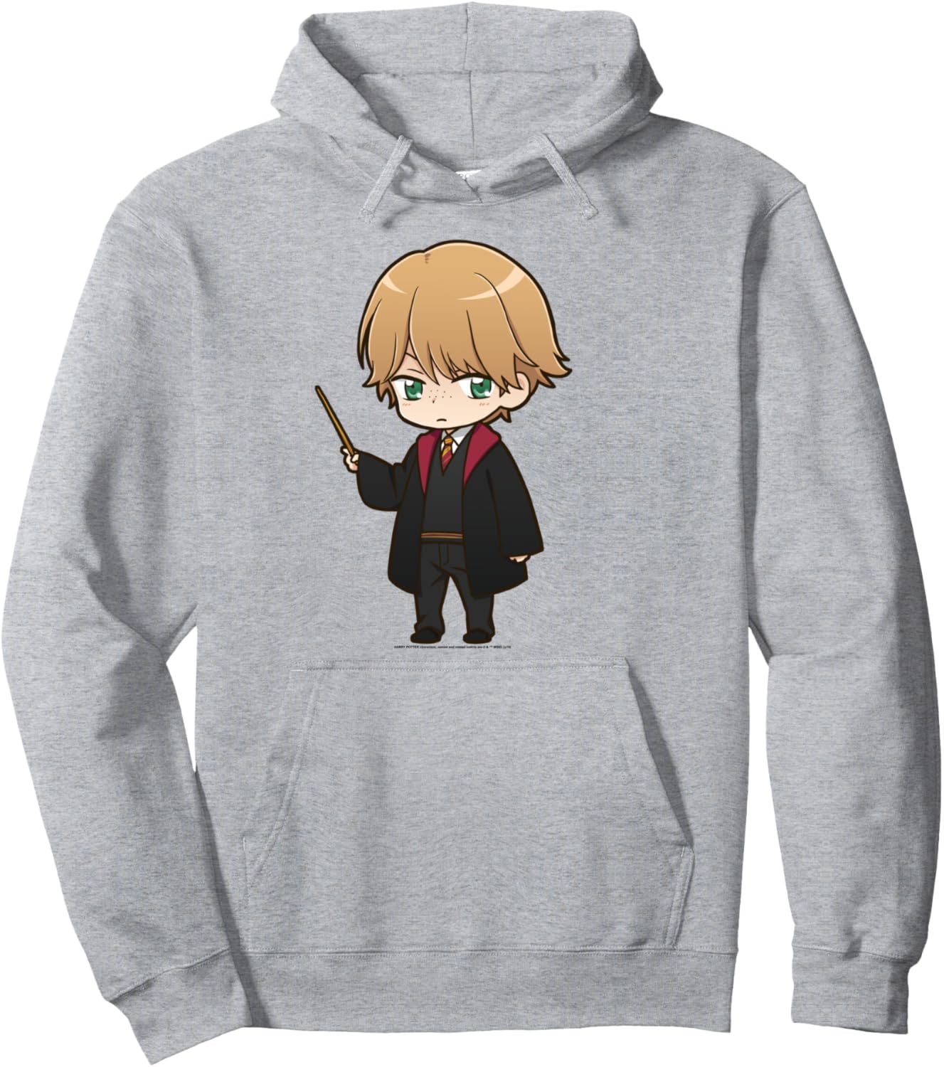 Harry Potter Ron Weasley Anime Style Portrait Pullover Hoodie