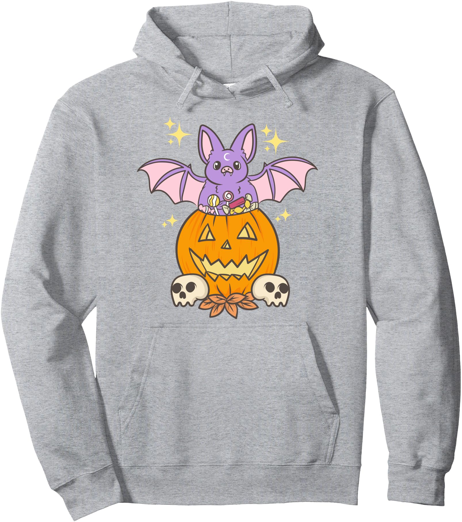 Bat Bats - Cute Pastel Goth Kawaii Anime Japanese Pullover Hoodie