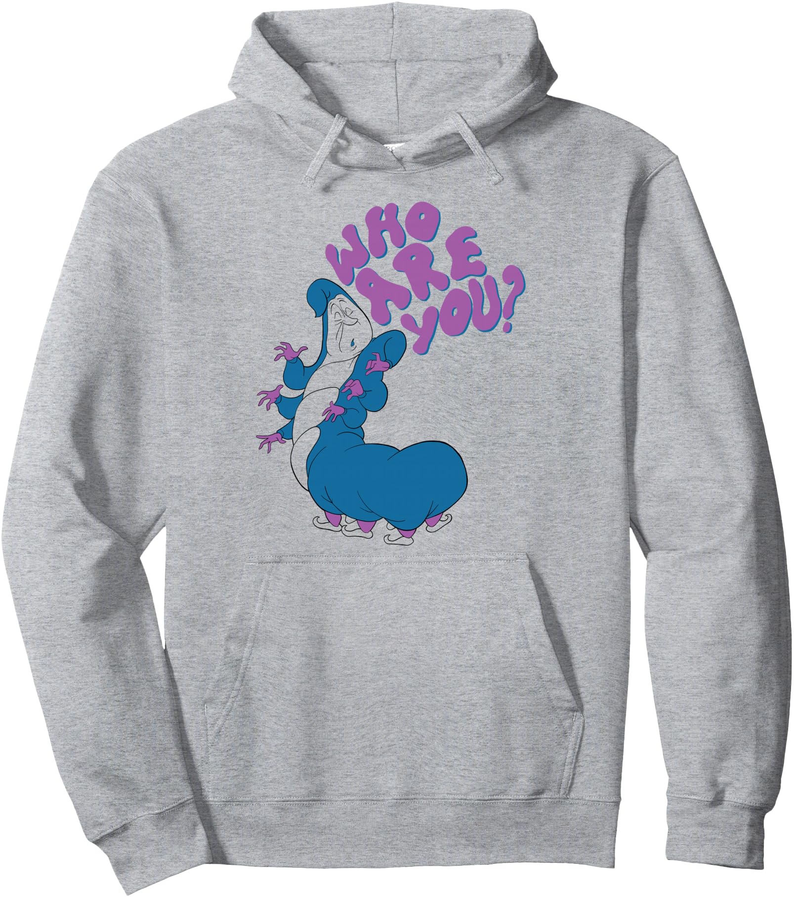 Disney Alice In Wonderland Caterpillar Who Are You Pullover Hoodie
