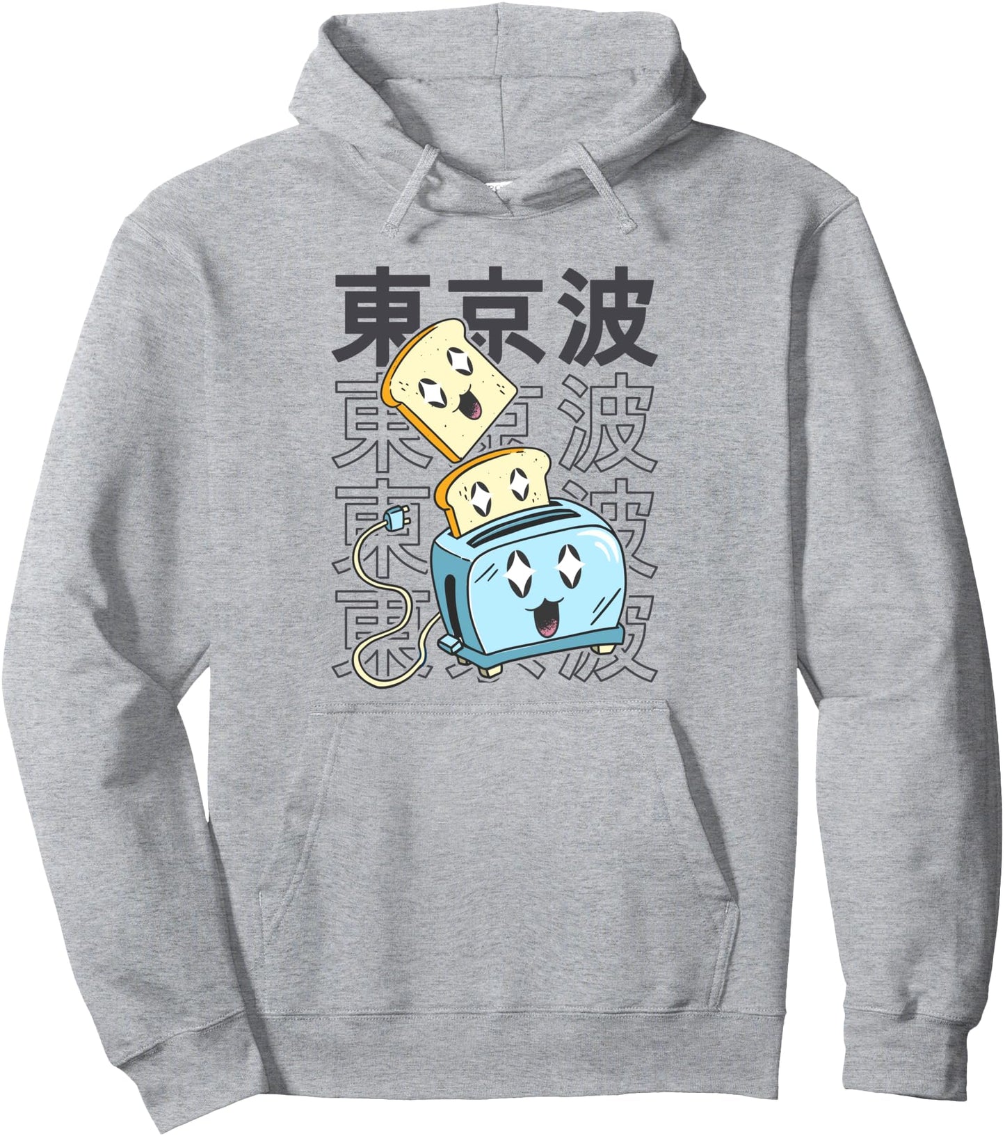 Kawaii Toaster Japanese Aesthetic Japan Girls Teen Anime Pullover Hoodie