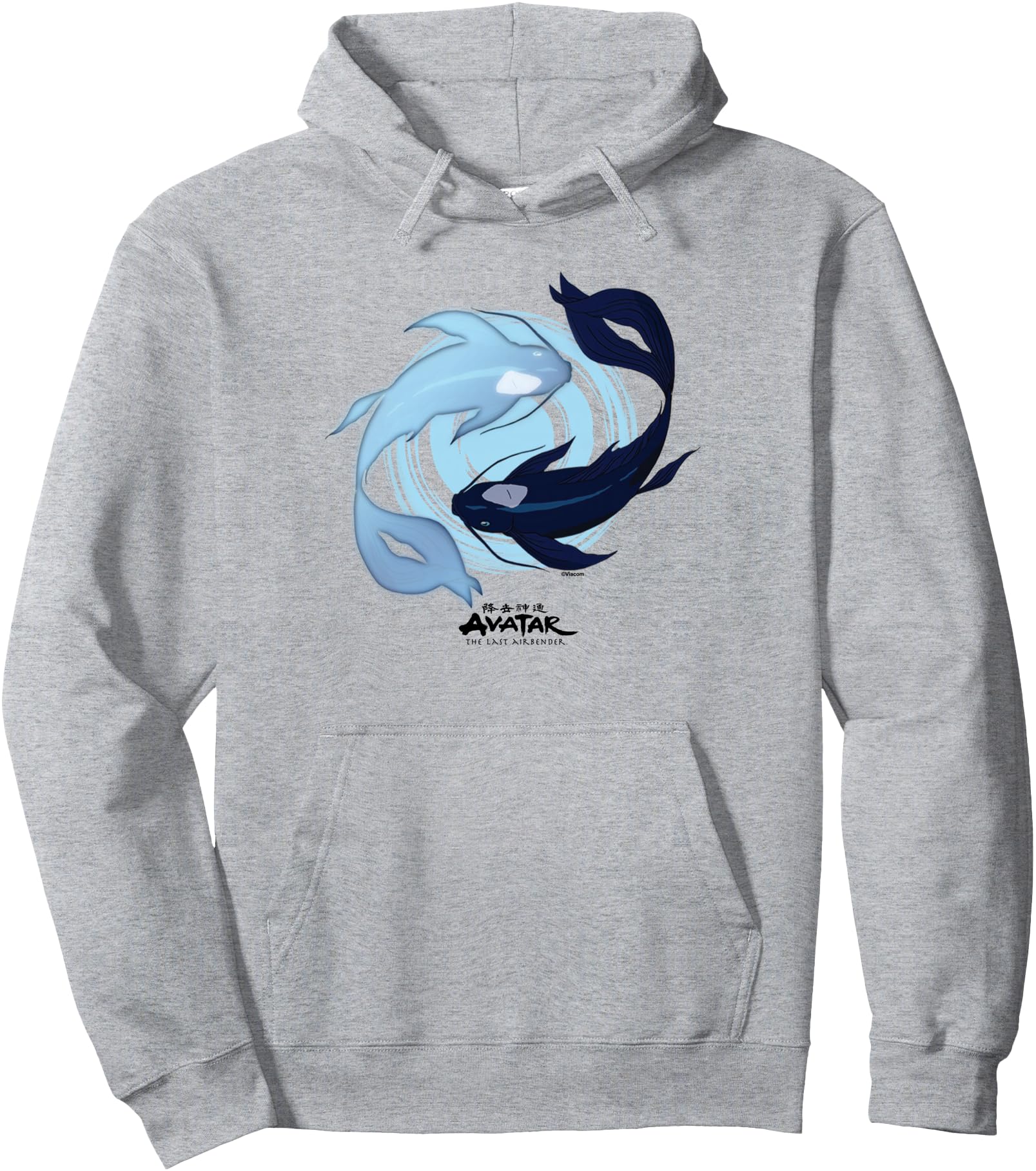 Avatar The Last Airbender - Moon and Ocean Spirits Koi Fish Pullover Hoodie