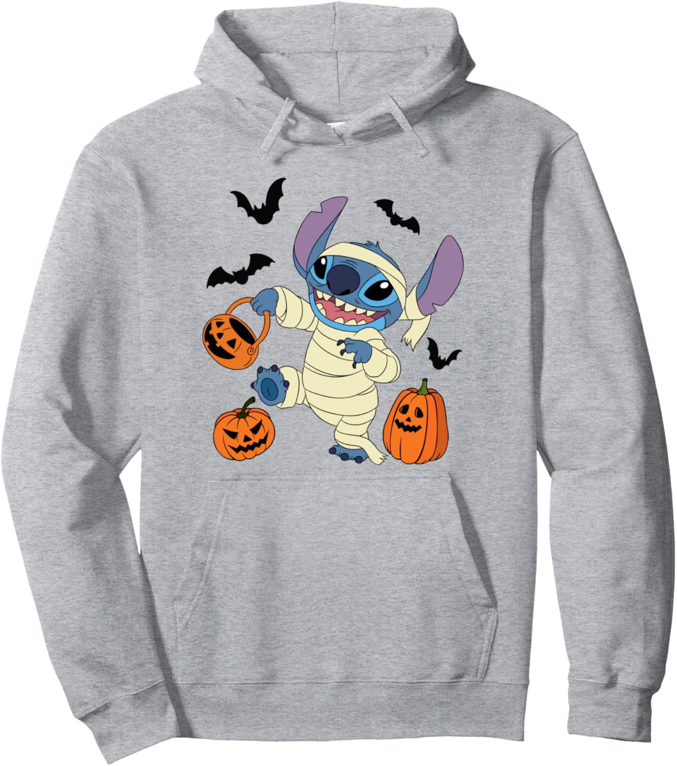 Disney Lilo & Stitch Halloween Funny Mummy Costume Pullover Hoodie