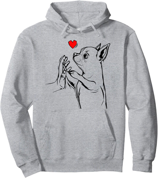 Chihuahua Love Dog Mom Girls Pullover Hoodie