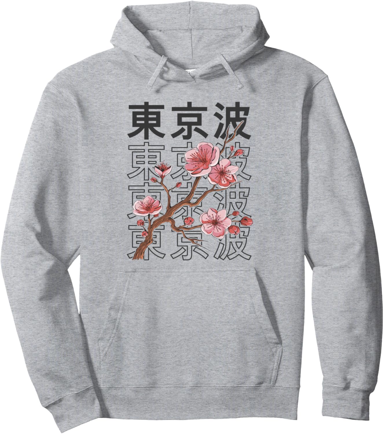Cherry Blossom Japanese Sakura Tree Japan Aesthetic Anime Pullover Hoodie