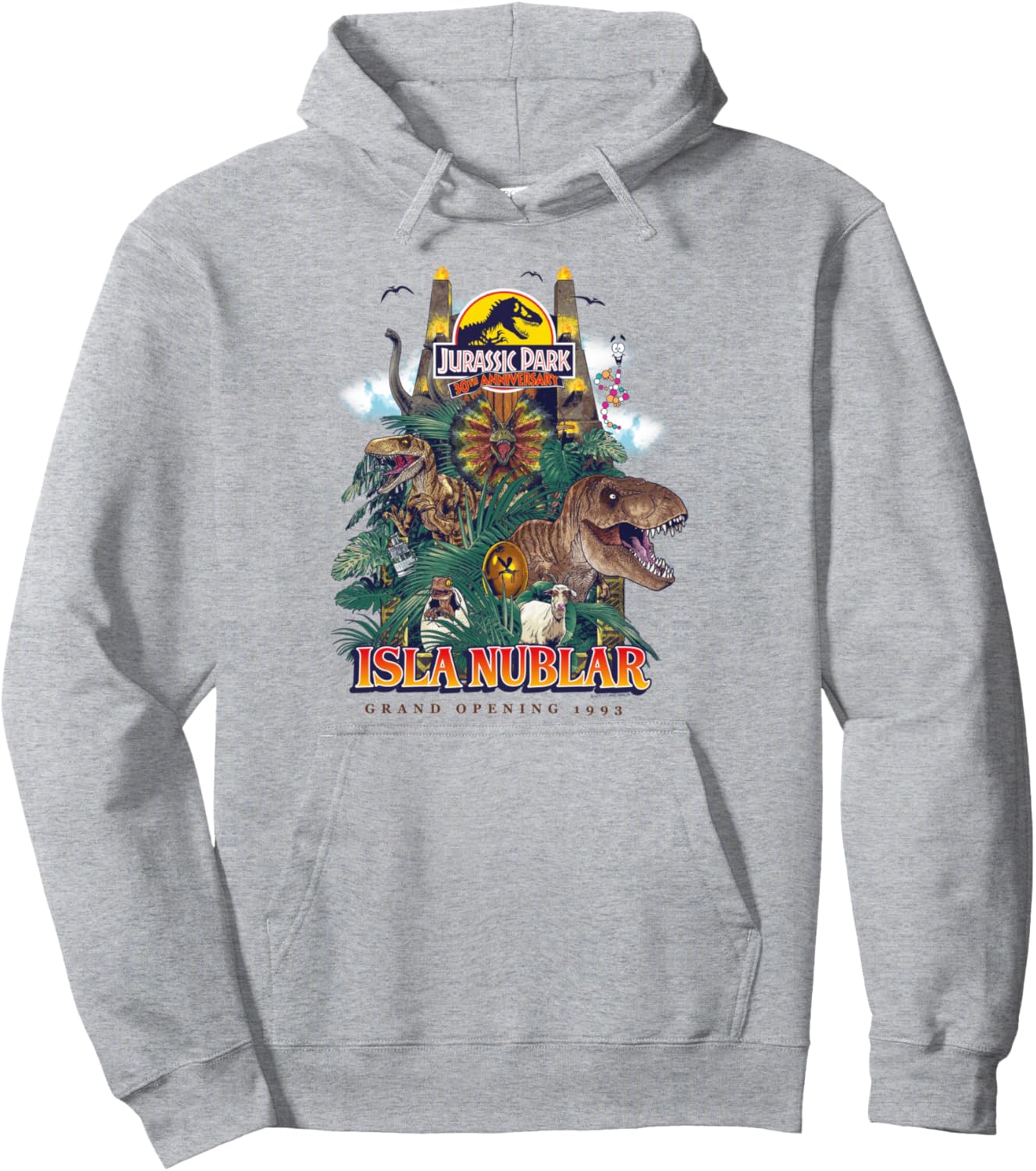 Jurassic Park 30th Anniversary Grand Opening Pullover Hoodie