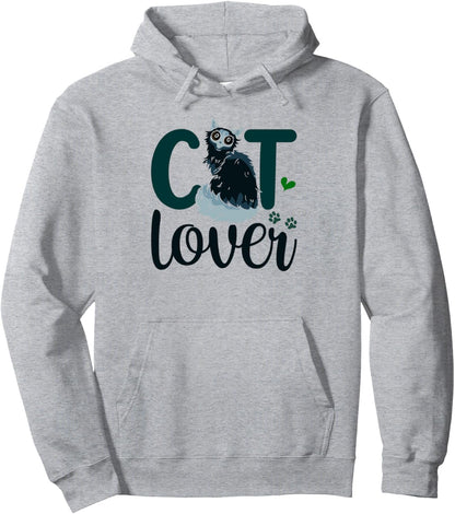 Cat Lover Pet Animal Cats Pullover Hoodie