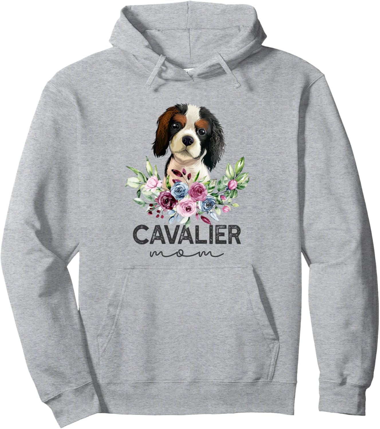 Cavalier King Charles Spaniel Dog Mom Pullover Hoodie
