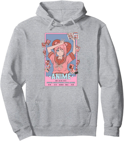 Authentic Notable Ingenious Magical Empathic Anime Meaning Pullover Hoodie