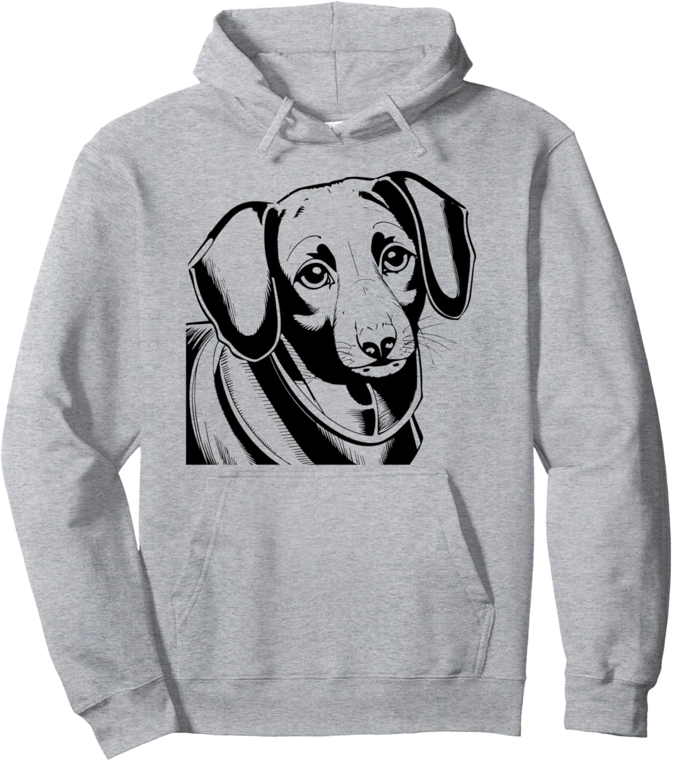 Charming Dachshund Art Pet Lovers Canine Enthusiasts Pullover Hoodie