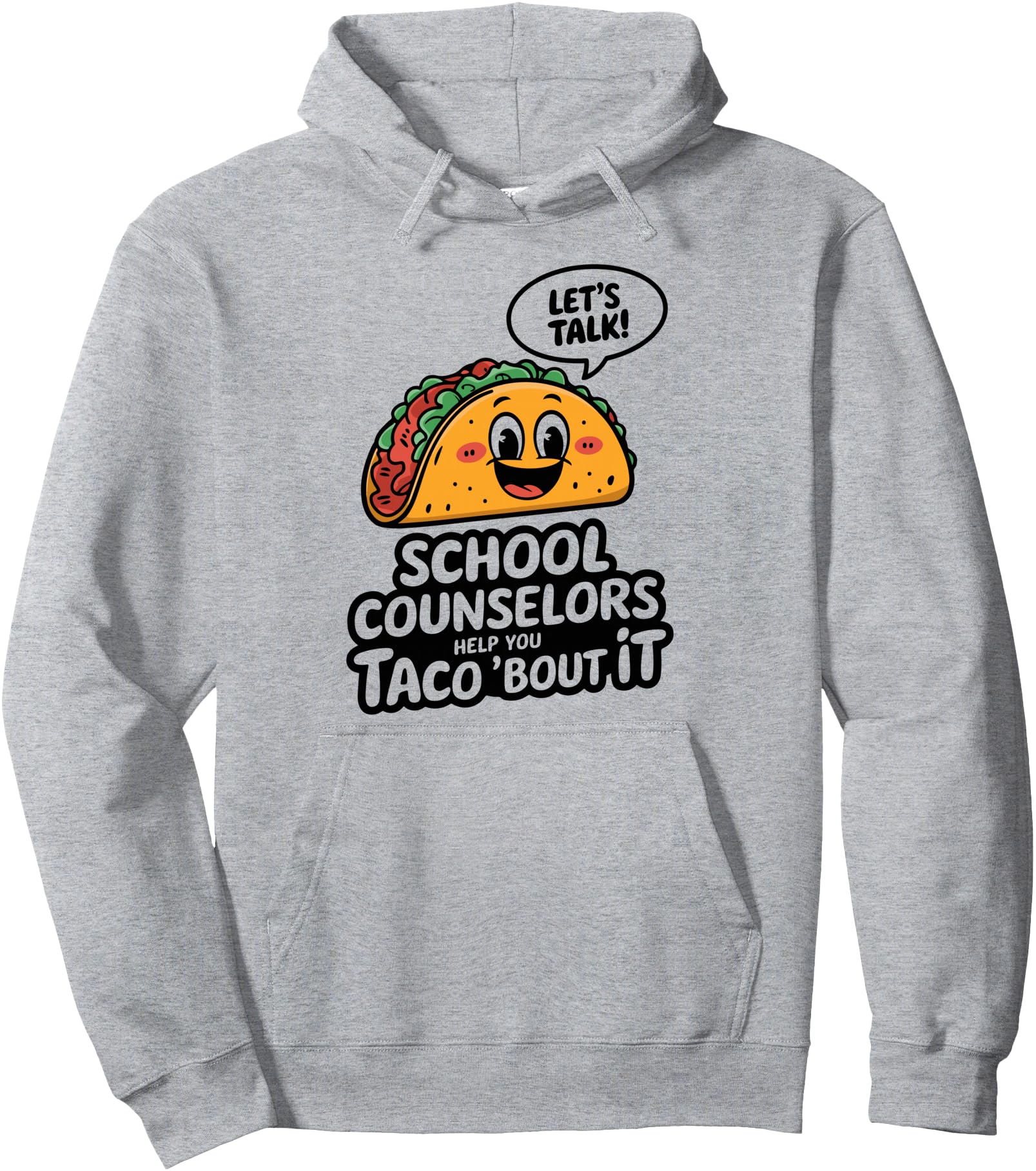 Tacos School Counseling Mexican Guidance School Counselor Pullover Hoodie