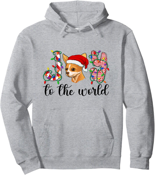 Chihuahua Christmas Chihuahua Xmas Party Chihuahua Pullover Hoodie