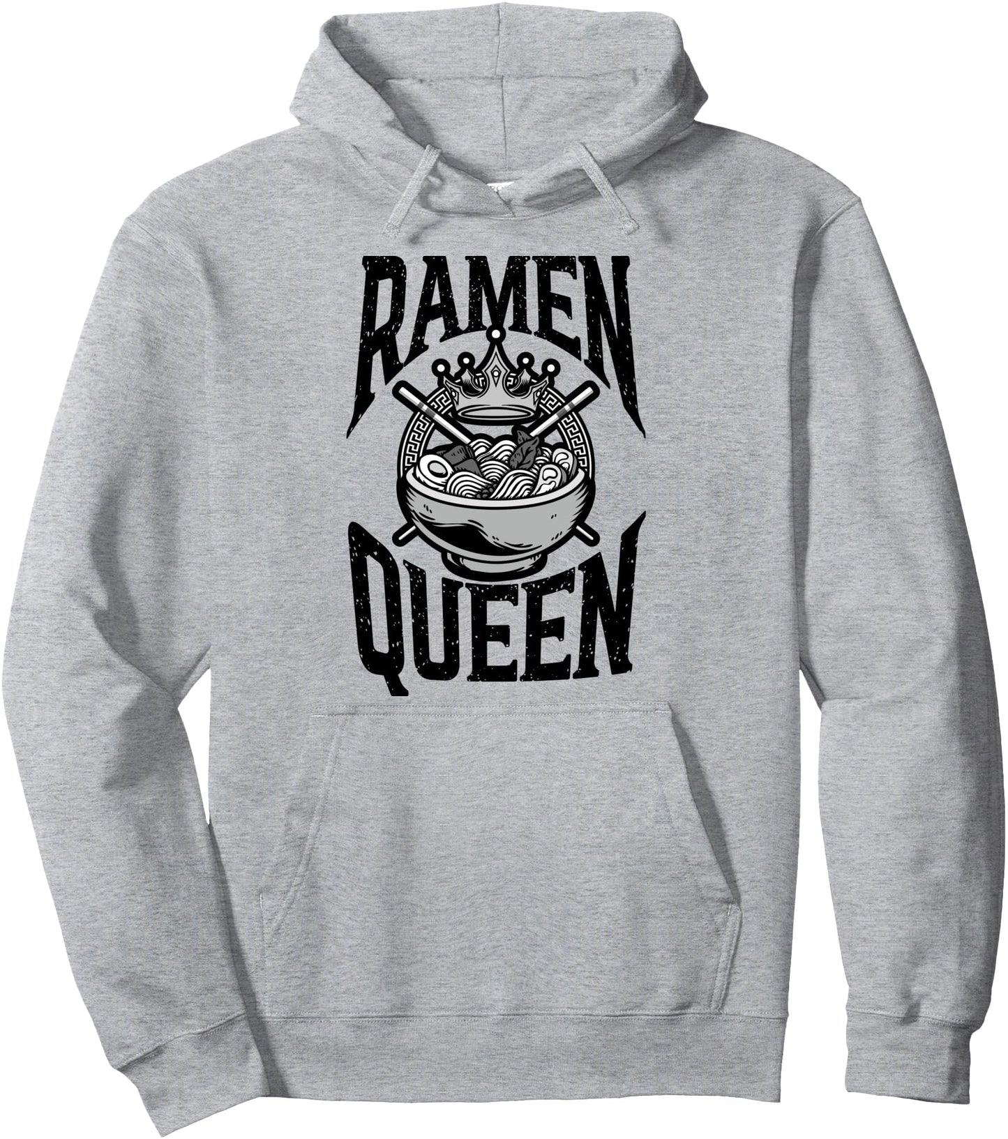 Ramen Queen, Kawaii For Teen Girls Women, Japanese Anime Pullover Hoodie