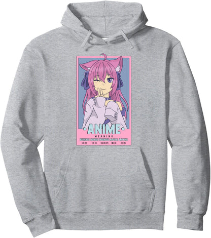 Authentic Notable Ingenious Magical Empathic Anime Meaning Pullover Hoodie
