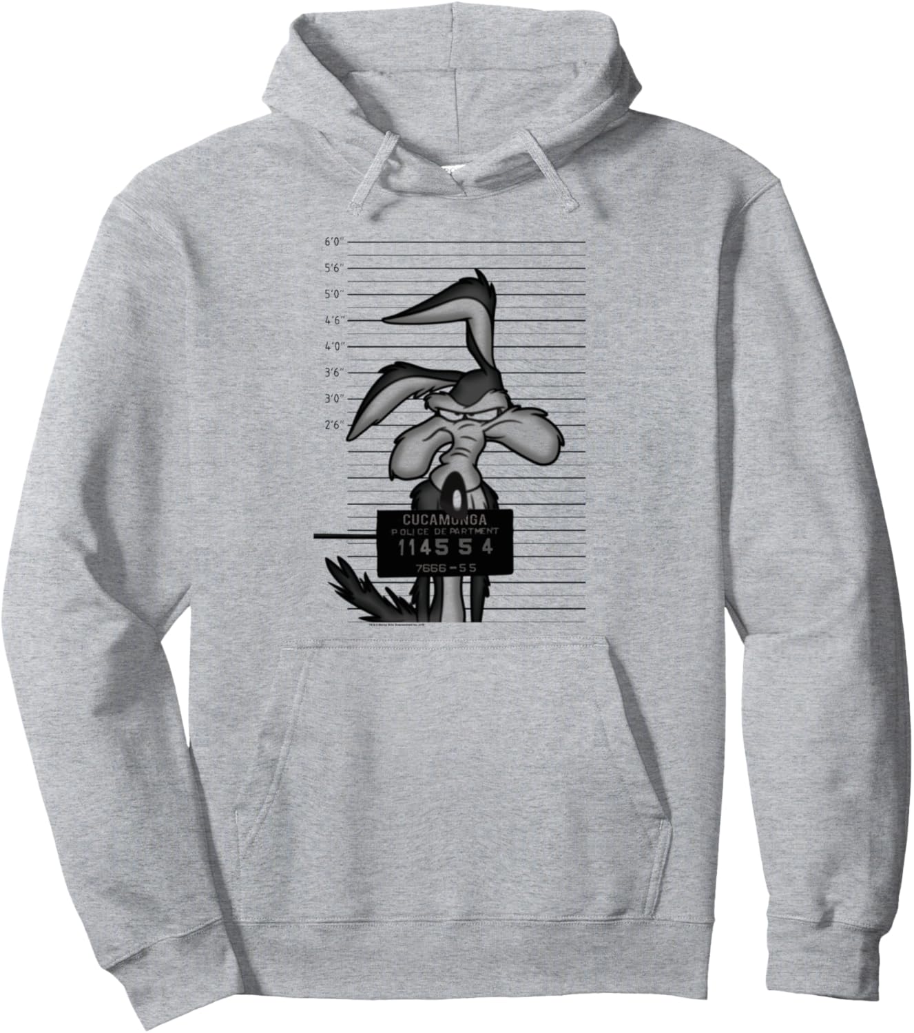 Looney Tunes Wile E. Coyote Busted Pullover Hoodie
