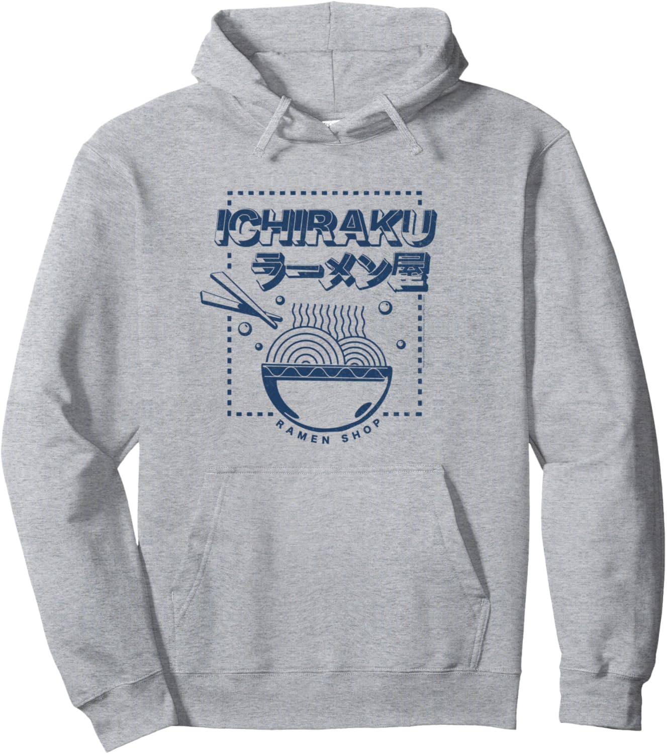 Naruto Shippuden Ichiraku Ramen Shop Logo Anime Pullover Hoodie