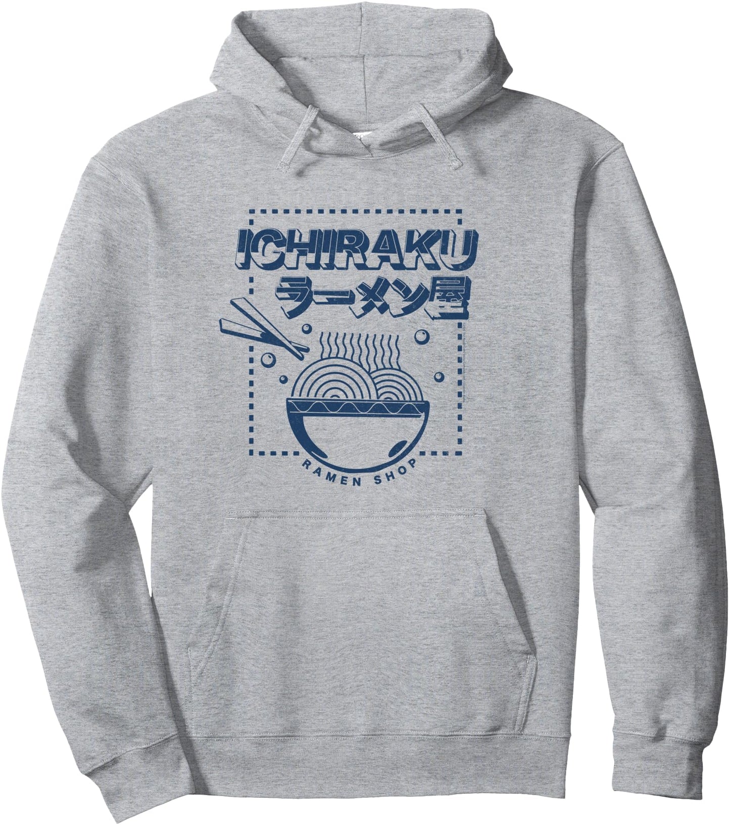 Naruto Shippuden Ichiraku Ramen Shop Logo Anime Pullover Hoodie