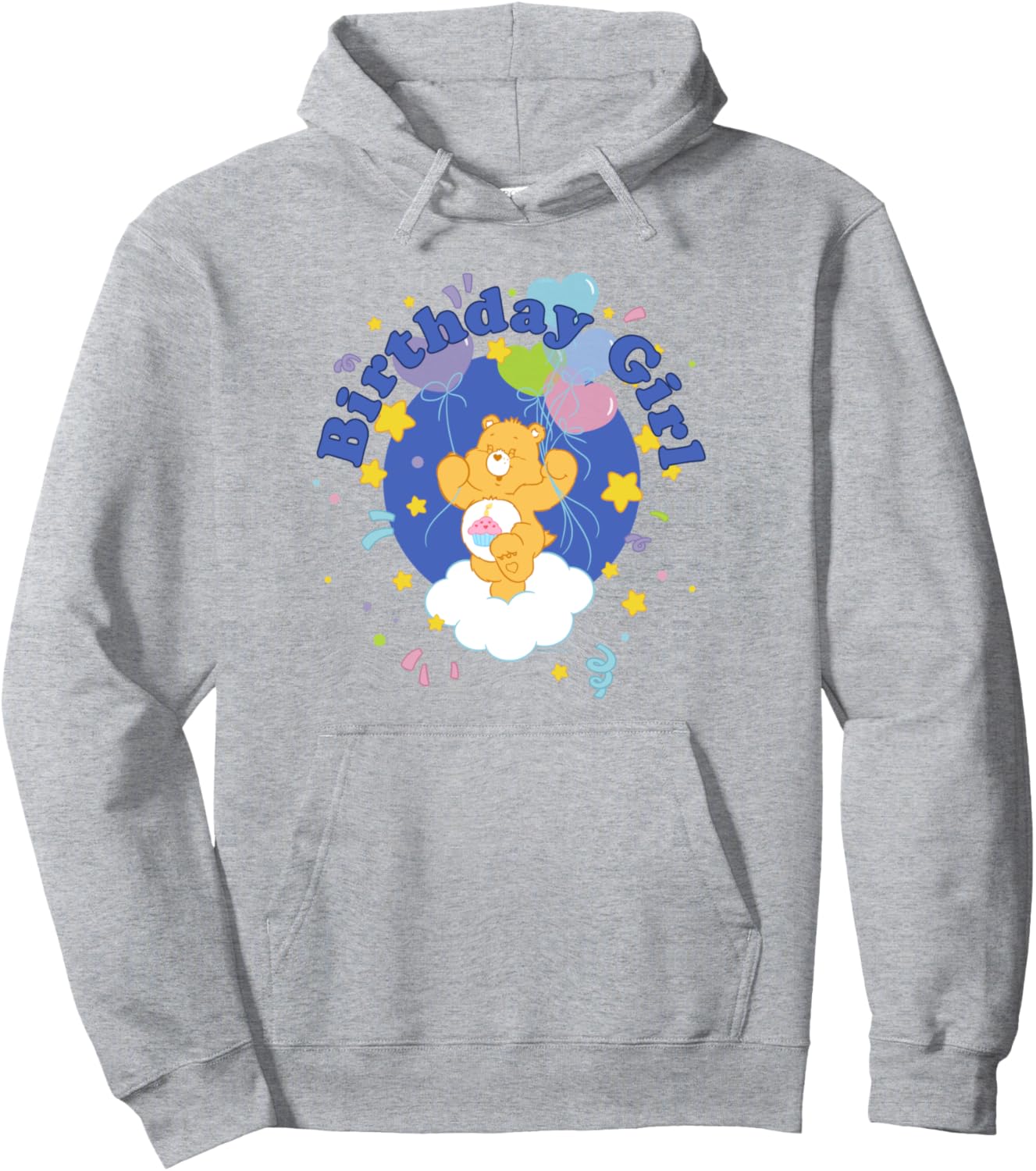 Care Bears Birthday Girl Confetti Balloons & Birthday Bear Pullover Hoodie