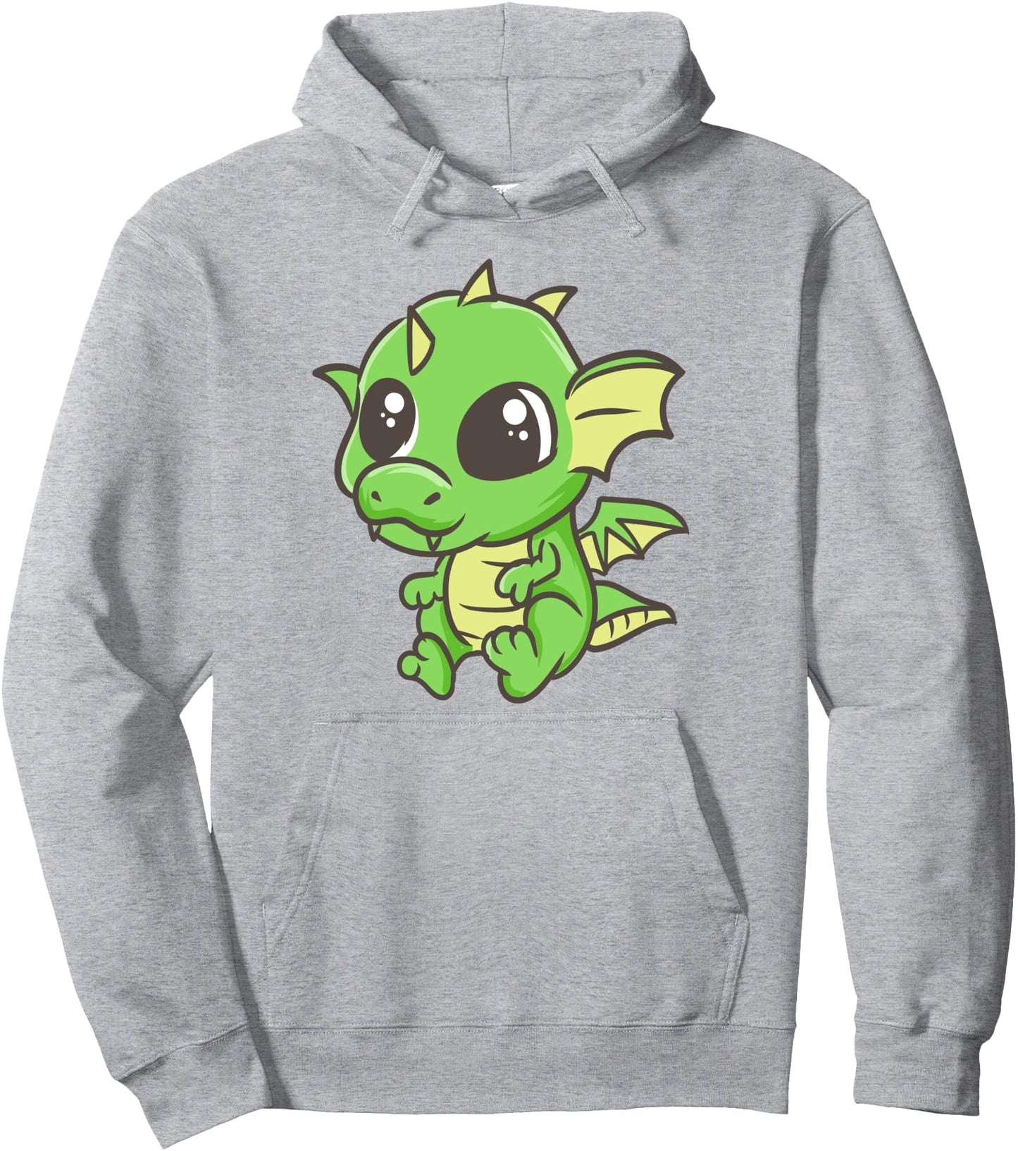 The Baby Dragon - Cute Kawaii Anime Japanese Pullover Hoodie