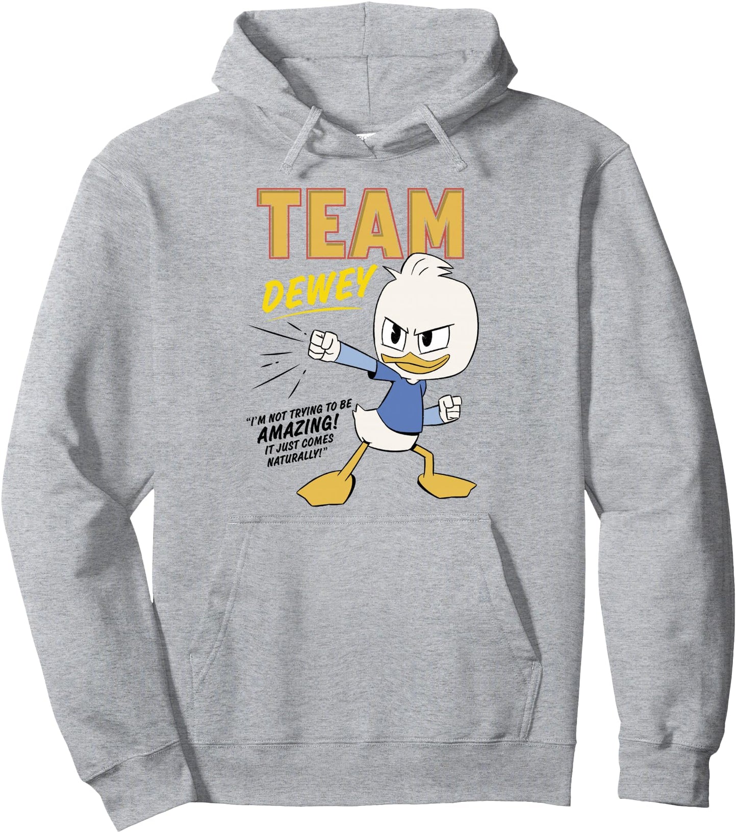 Disney DuckTales Team Dewey I'm Not Trying To Be Amazing Pullover Hoodie