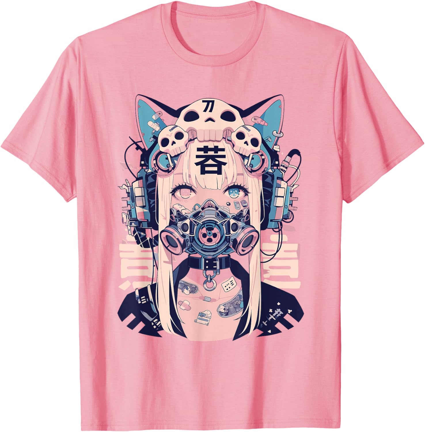 Anime Manga Cyberpunk Aesthetic Techwear Harajuku Cat Girl