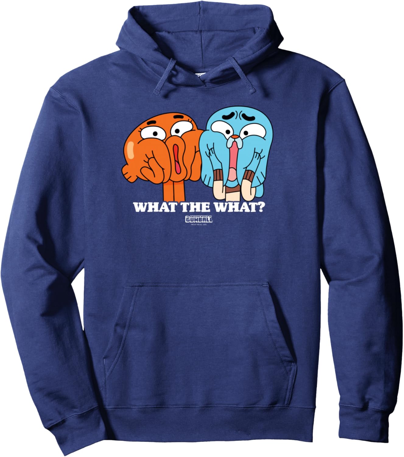 The Amazing World of Gumball What the What? Cartoon Pullover Hoodie