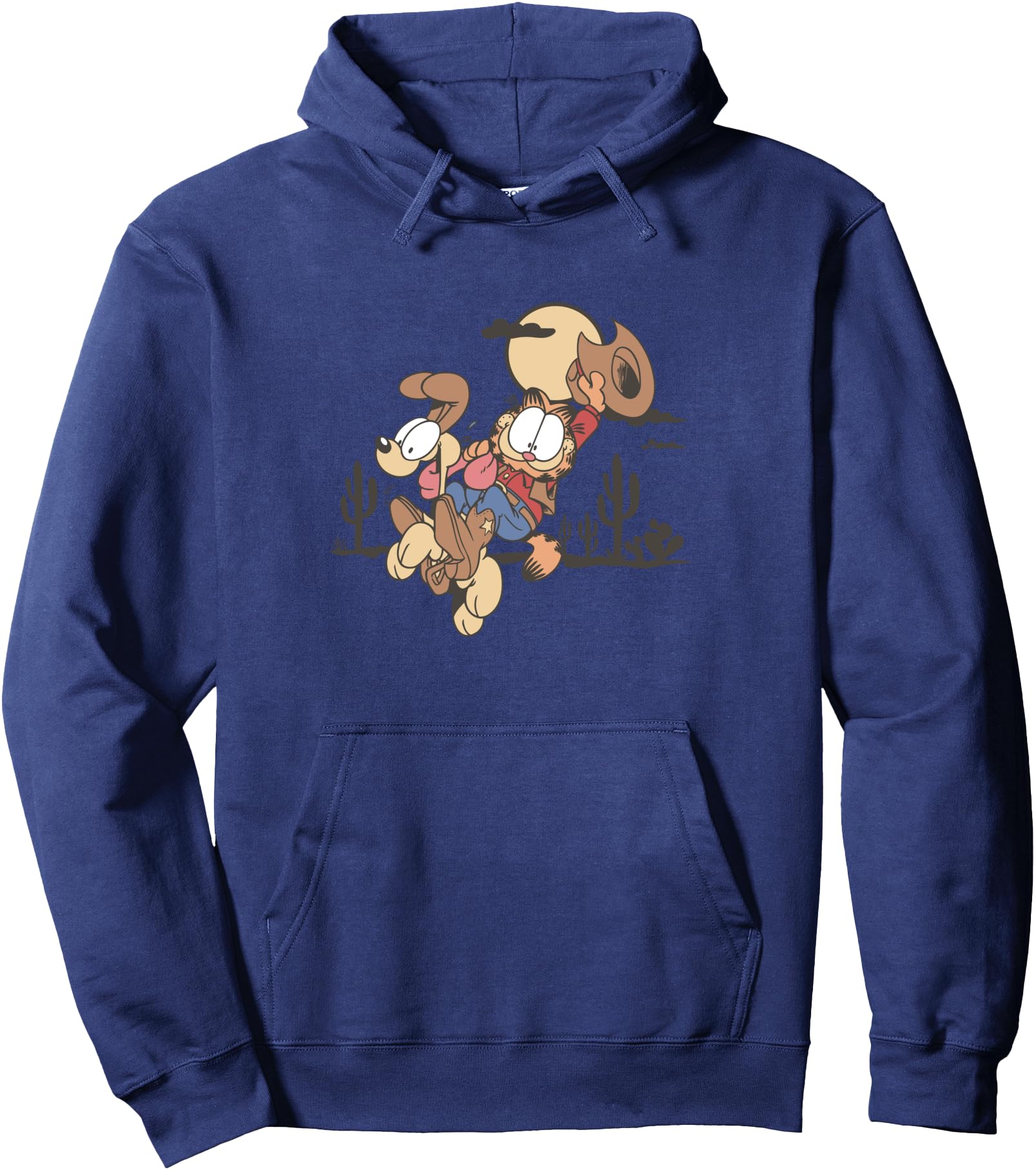 Garfield & Odie Best Friends Desert Vintage Pullover Hoodie