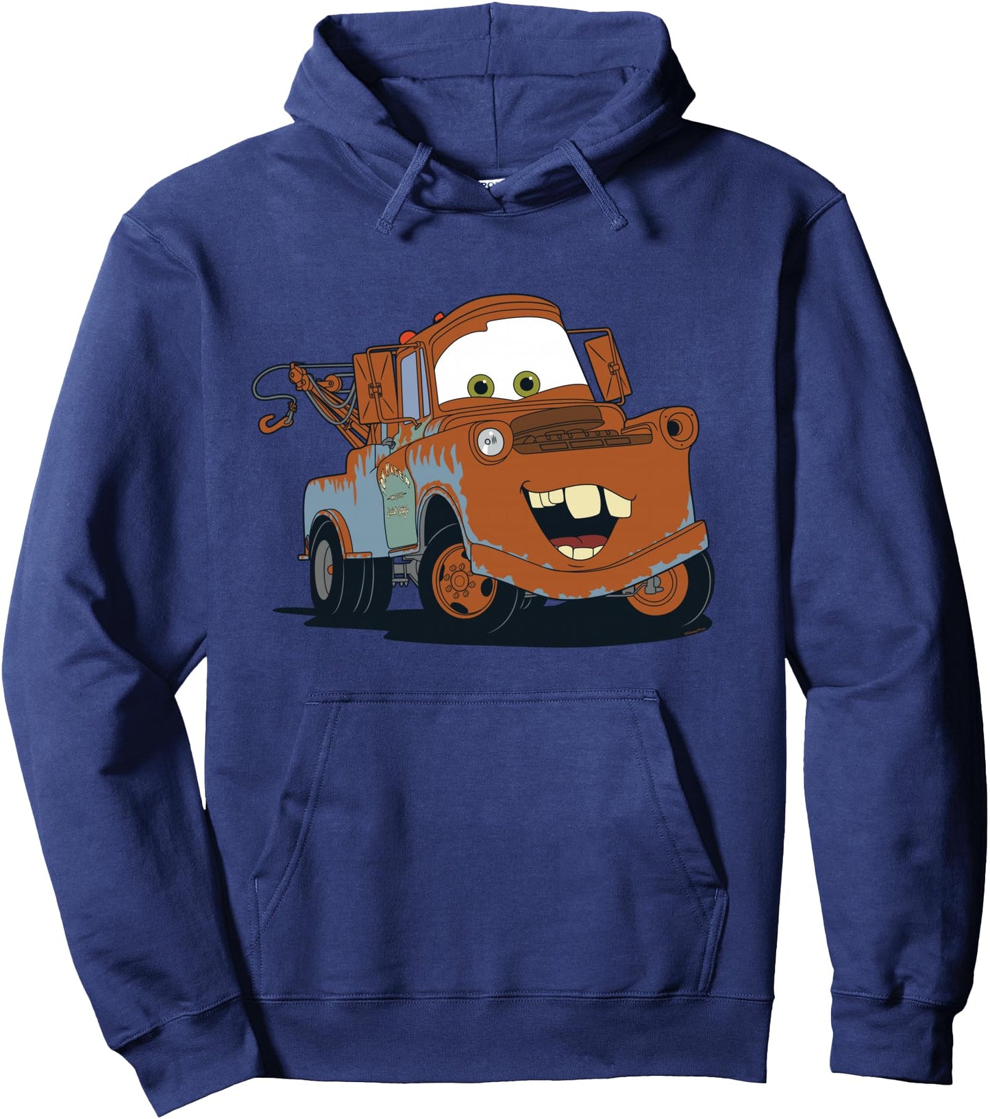 Disney and Pixar's Cars Mater Tow Truck Big Pic Costume Pullover Hoodie