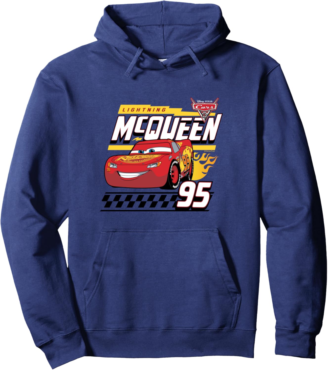Cars - Lightning McQueen Decal Pullover Hoodie