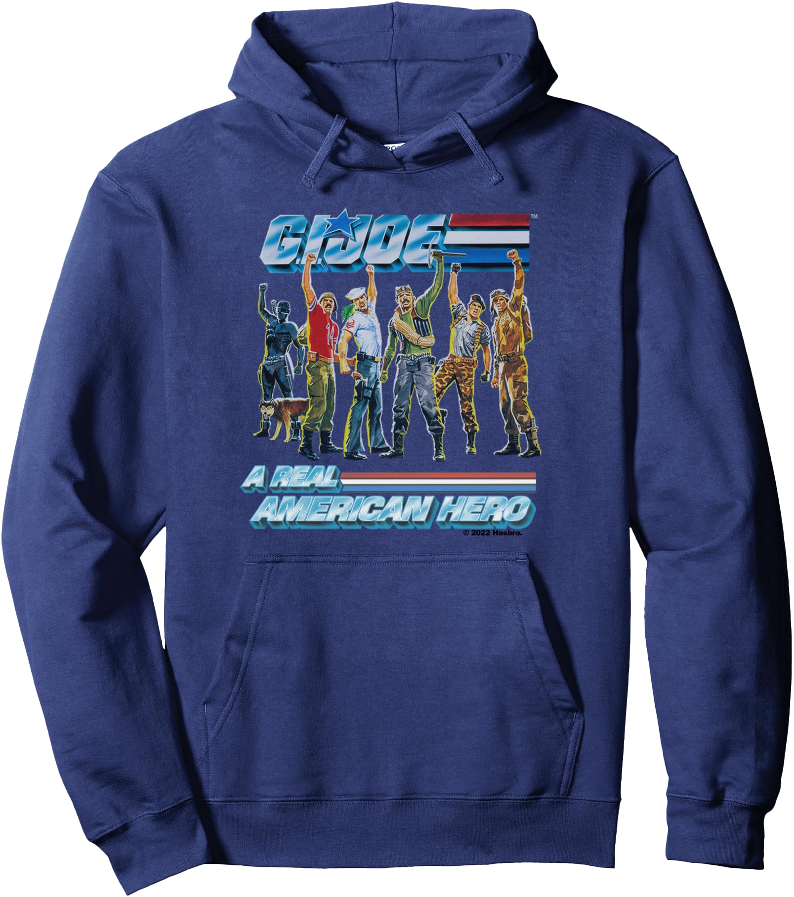 G.I. Joe A Real American Hero Vintage Characters Group Shot Pullover Hoodie