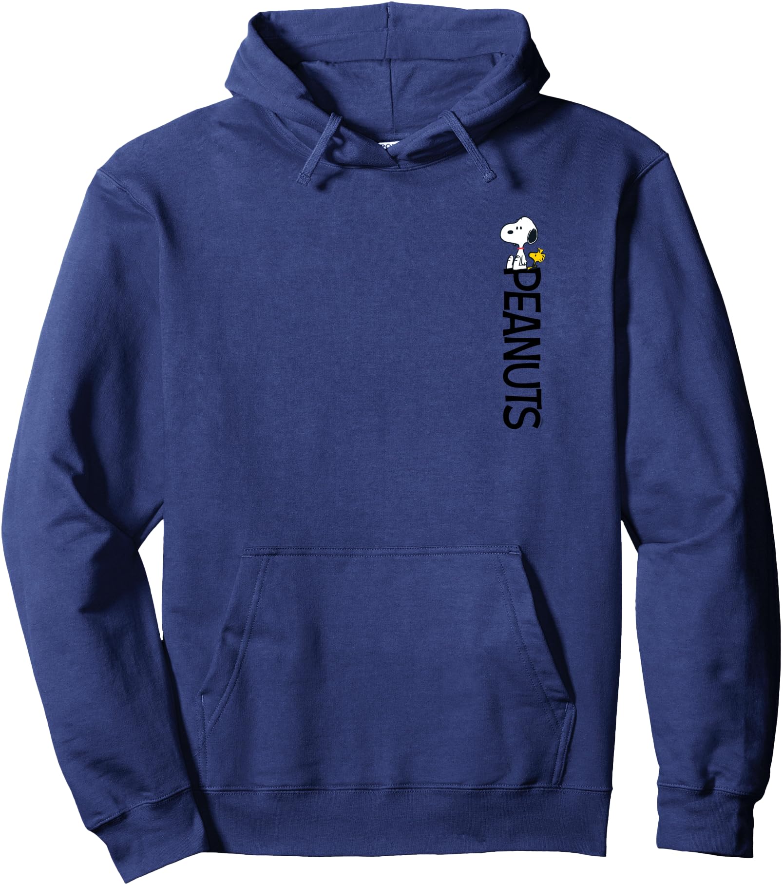 Peanuts - Woodstock Snoopy Vertical Logo Pullover Hoodie