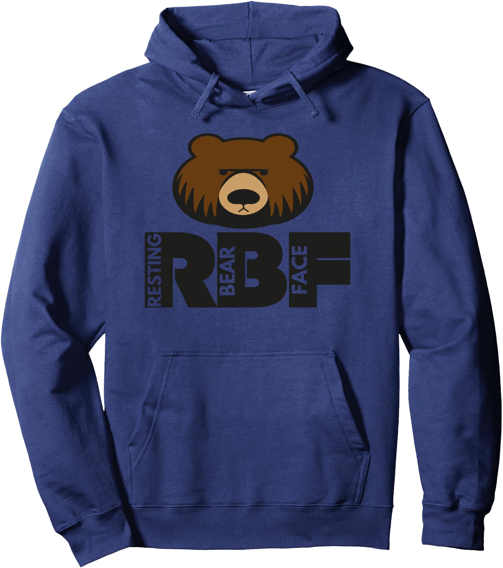 RBF Resting Bear Face Bear Pride Pullover Hoodie
