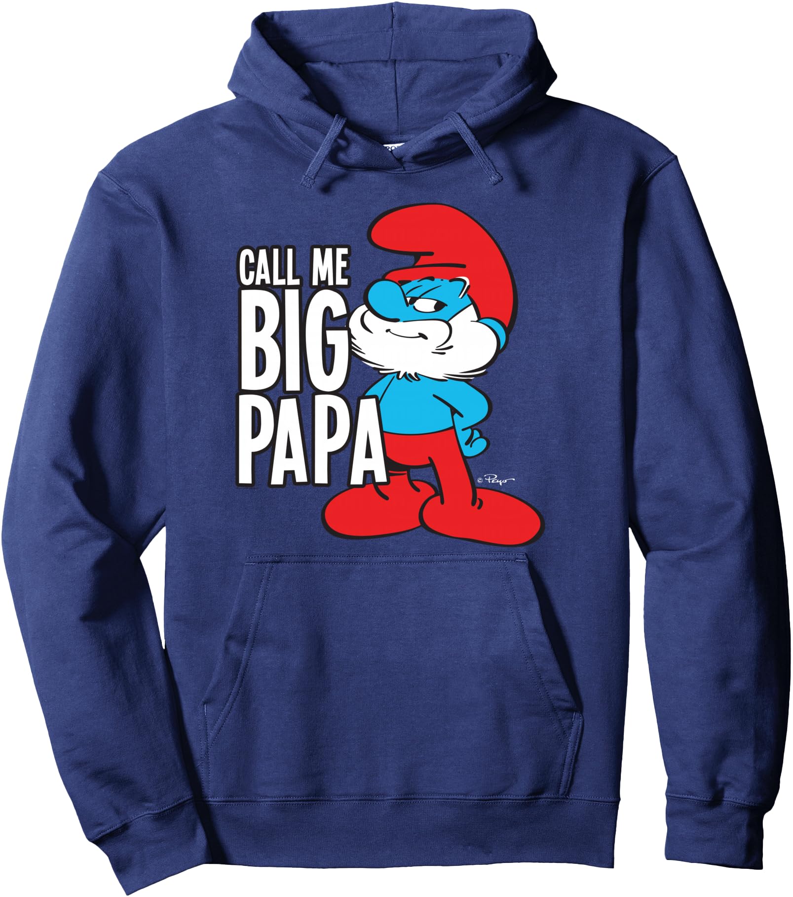 The Smurfs Call Me Big Papa Pullover Hoodie