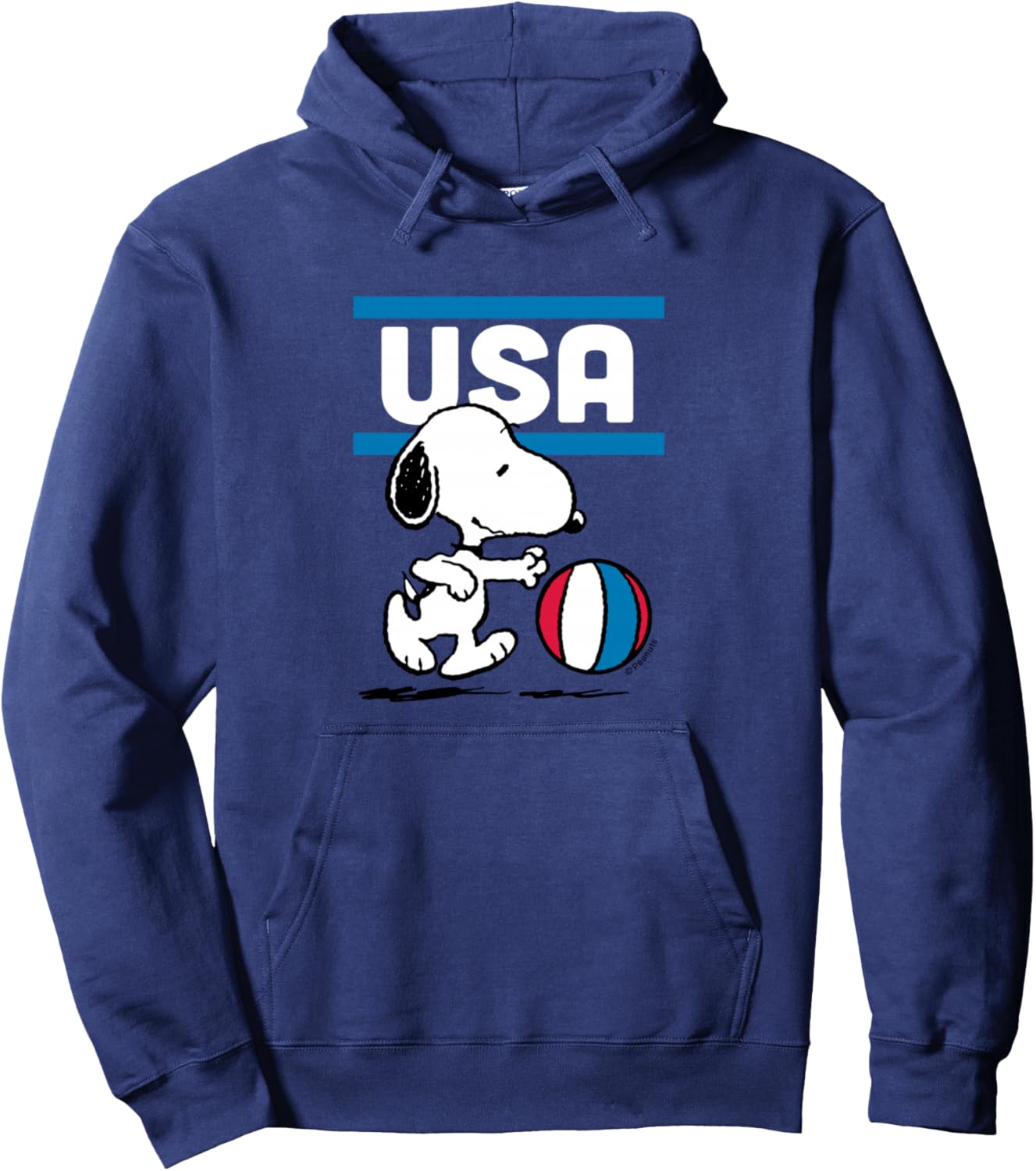 Peanuts - Snoopy USA Basketball Pullover Hoodie