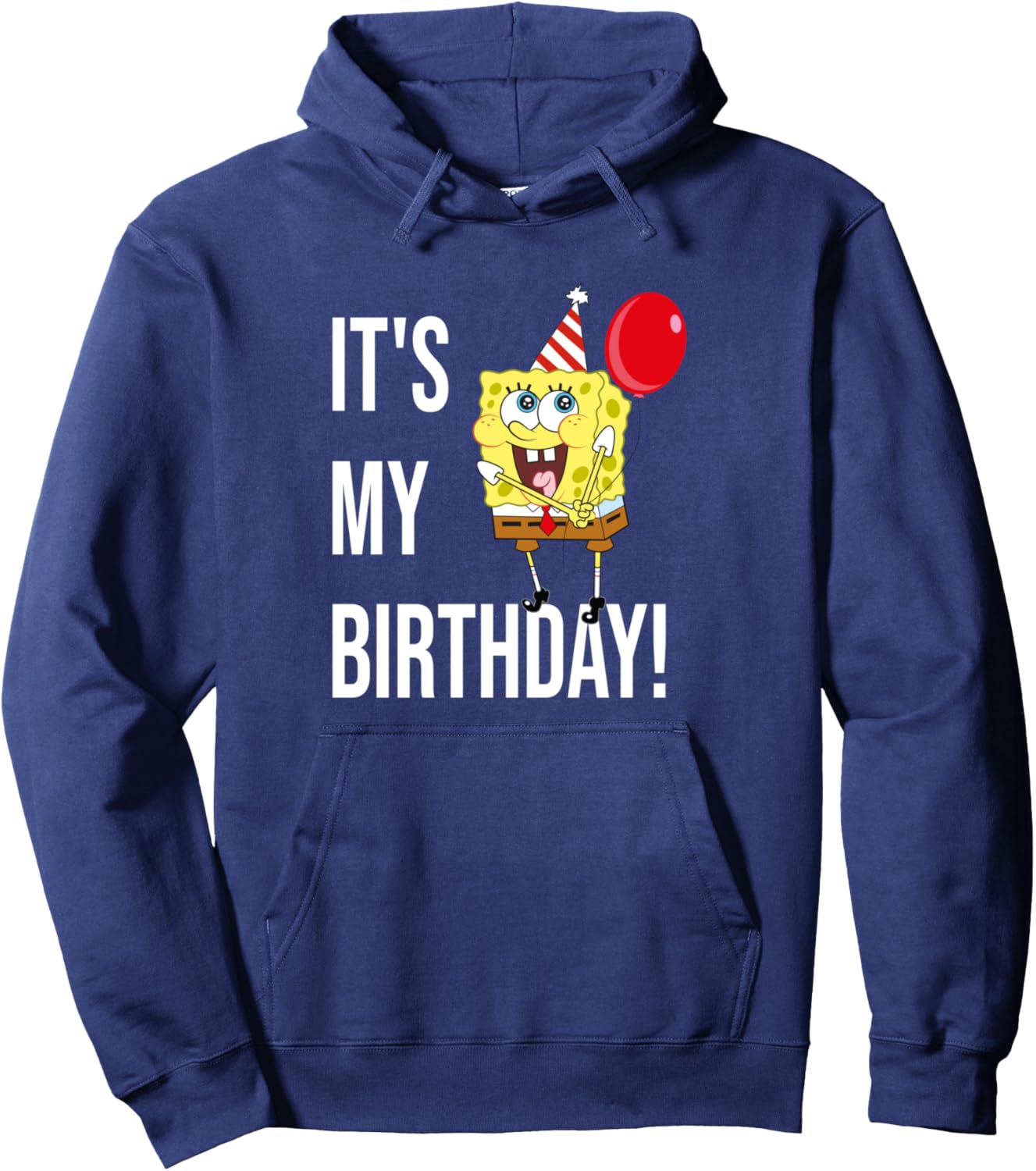 Mademark x SpongeBob SquarePants - SpongeBob - It's My Birthday! Pullover Hoodie
