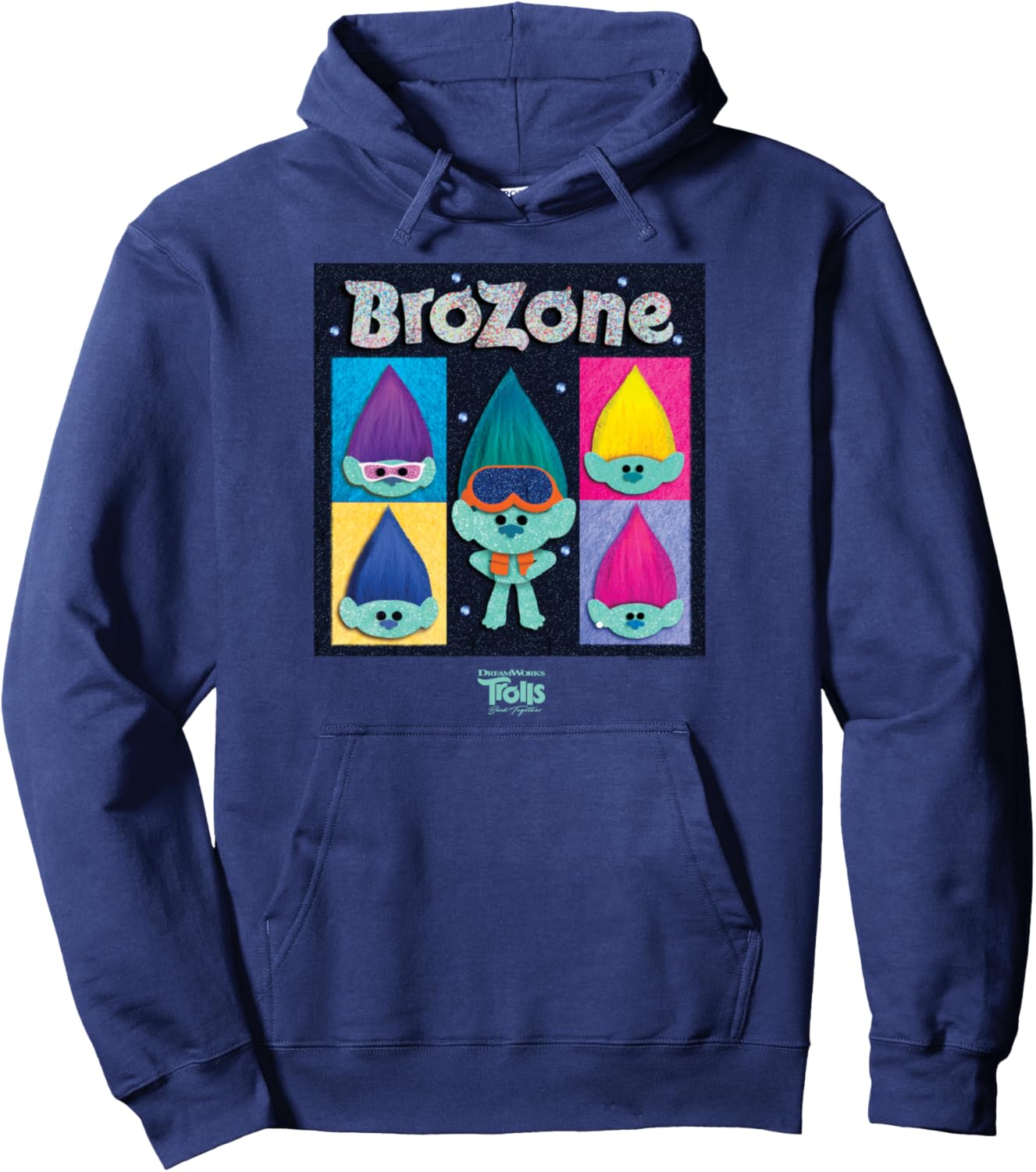 DreamWorks Trolls Band Together BroZone Pullover Hoodie