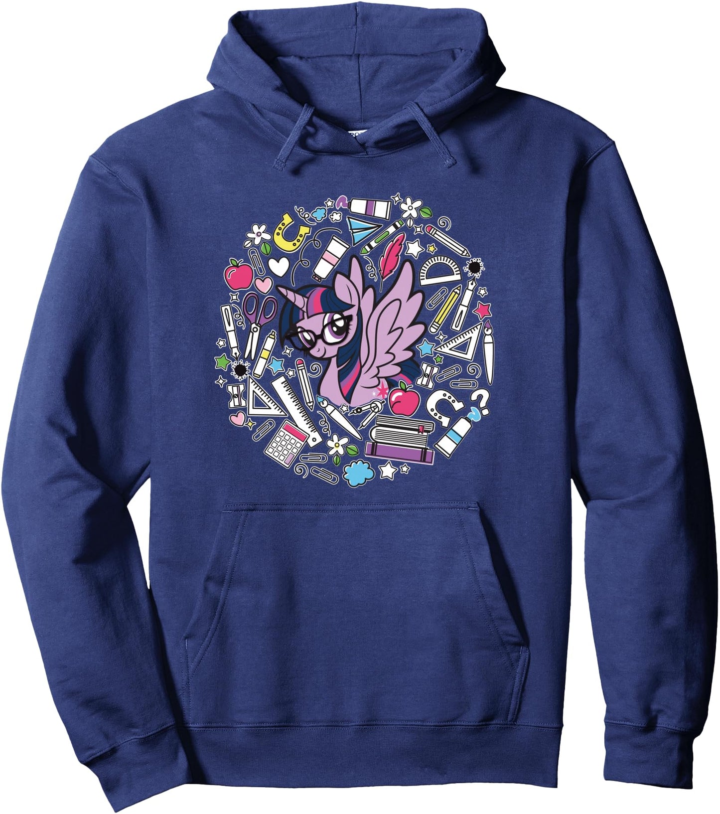 Twilight Sparkle Ready For School Pullover Hoodie
