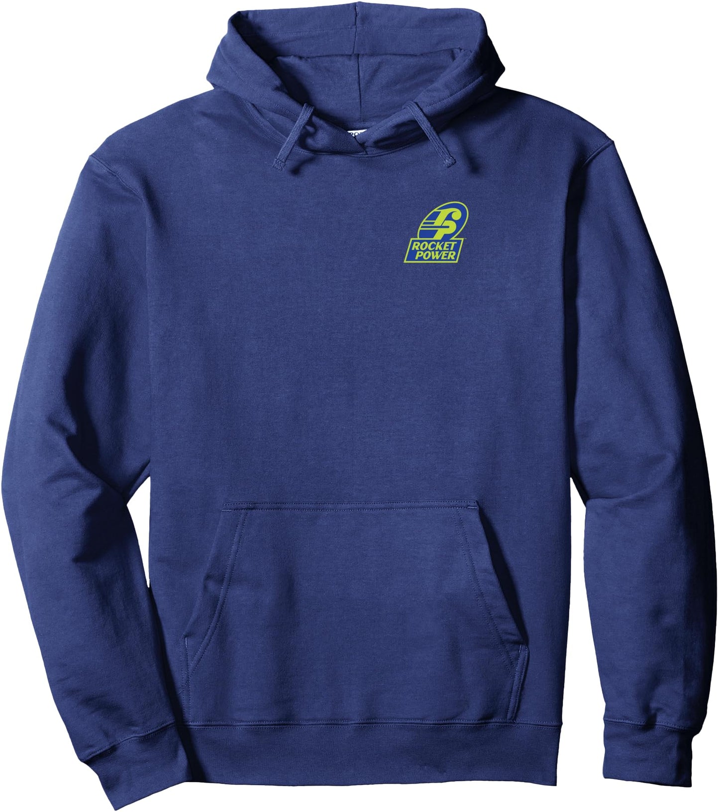 Rocket Power Character Grid Front and Back Retro Cartoon Pullover Hoodie