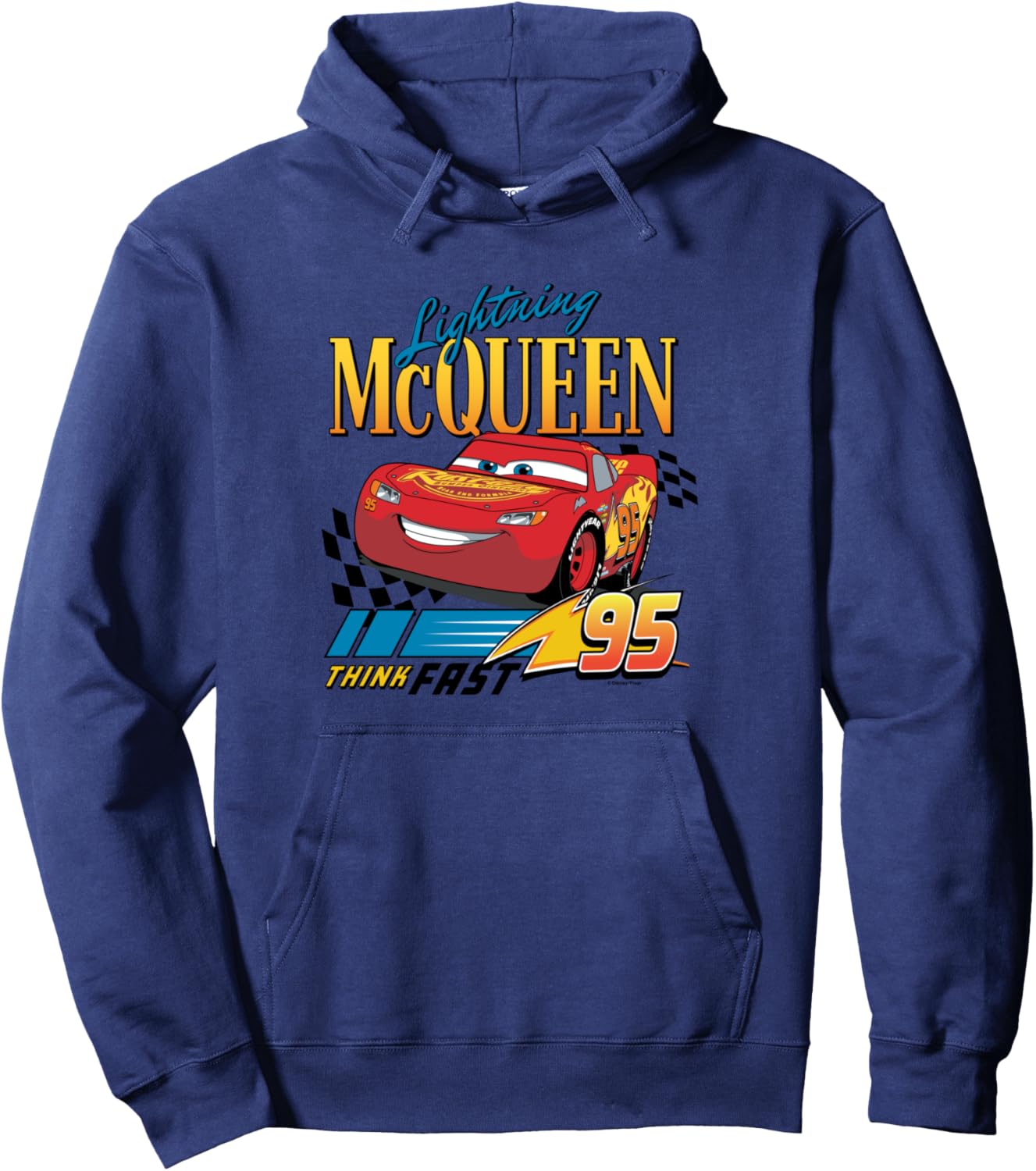Cars - Lightning McQueen Think Fast Pullover Hoodie