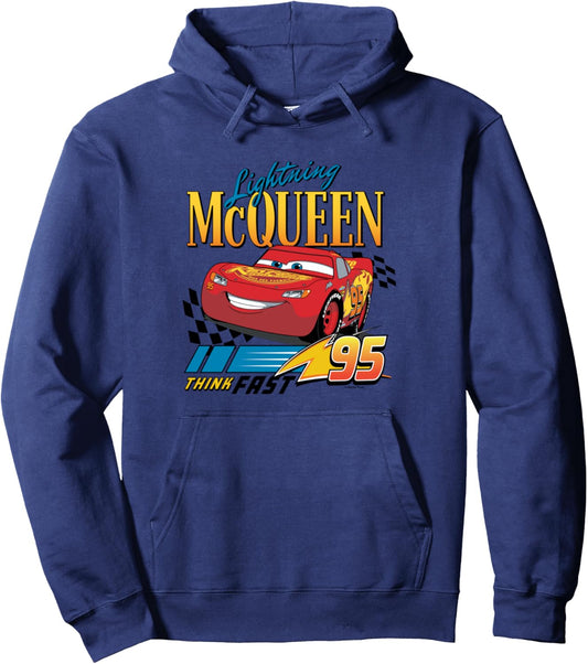 Cars - Lightning McQueen Think Fast Pullover Hoodie