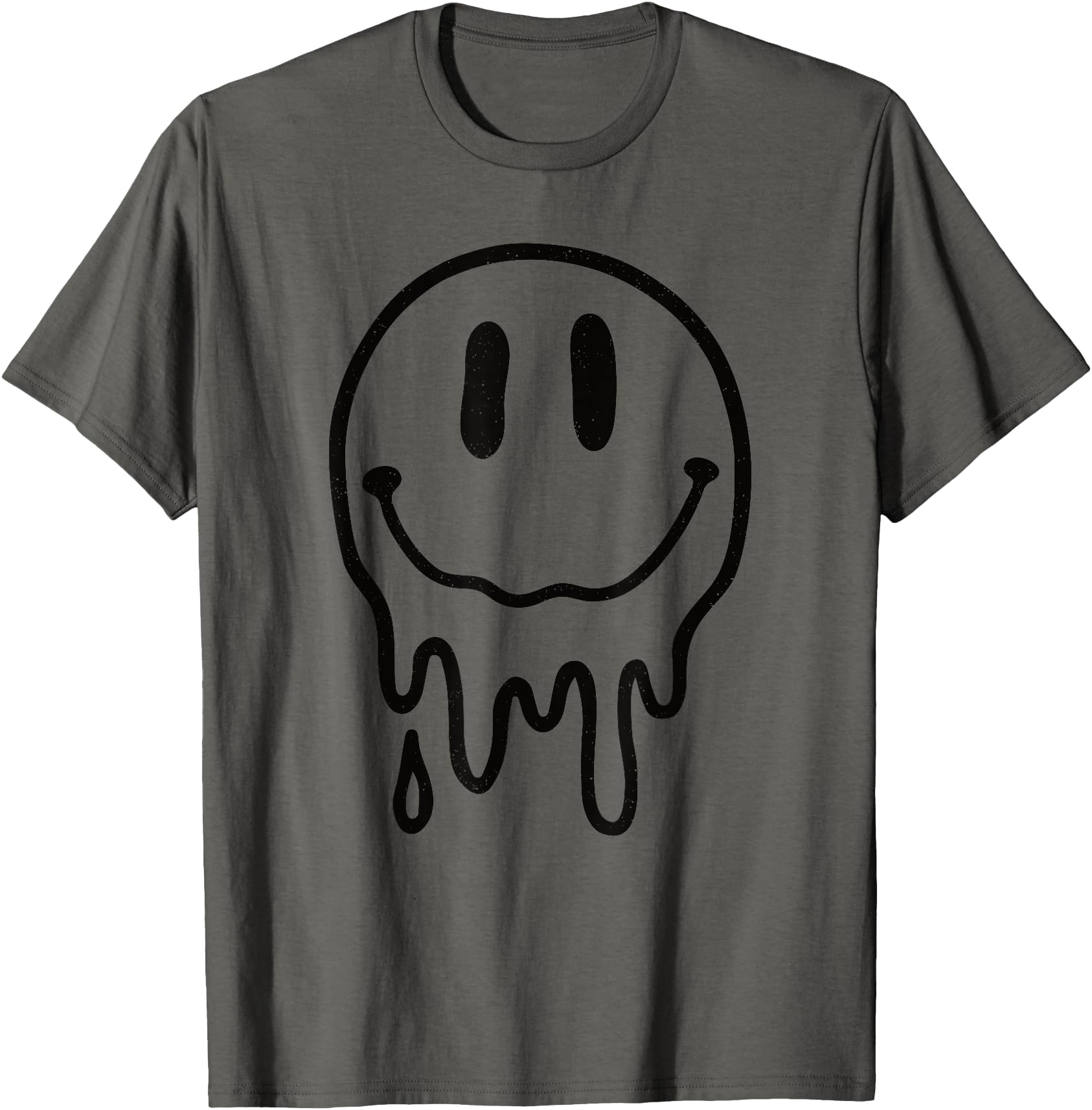 Melting Smile Face Melted Dripping Drippy Happy Face Cute