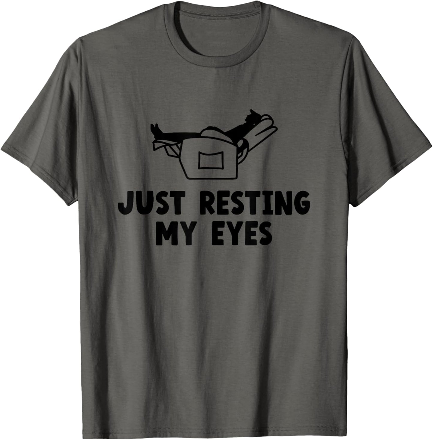 Just Resting My Eyes Lift Chair Funny Exhausted Dad Saying