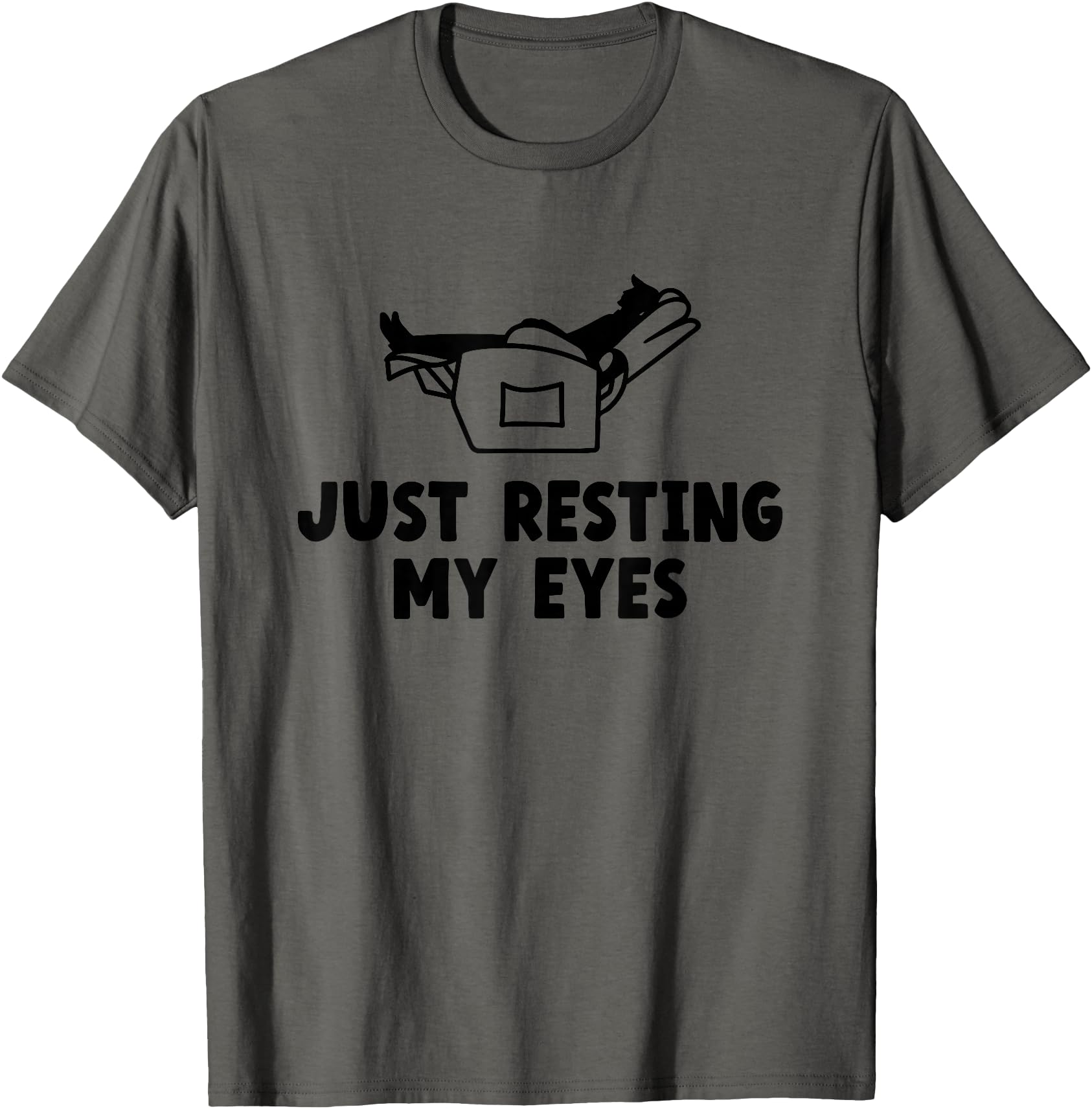 Just Resting My Eyes Lift Chair Funny Exhausted Dad Saying