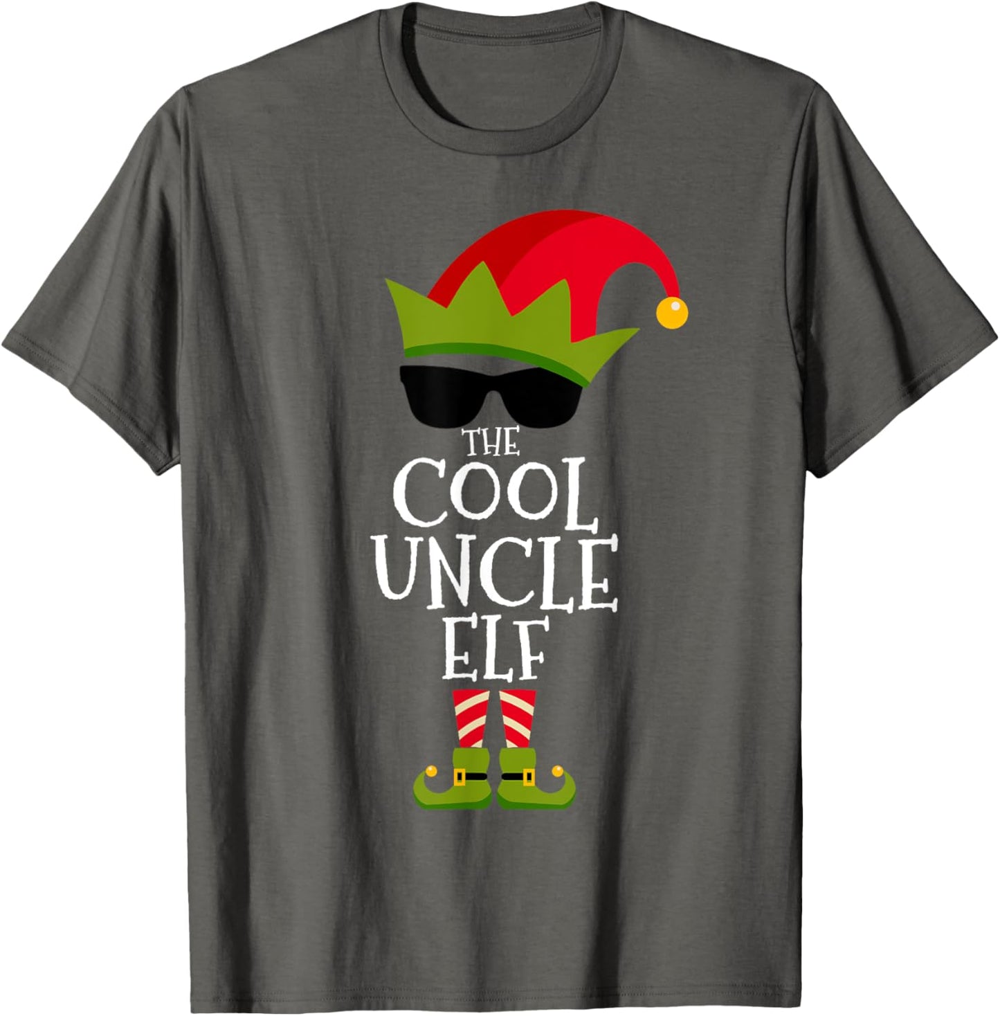 The Cool Uncle Elf Matching Family Group Gift Christmas Xmas