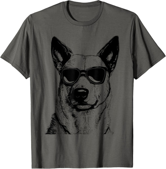 Carolina Dog Sketch Drawing Art Dog Lover Mom Dad Women T-Shirt