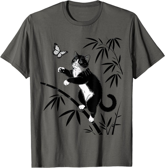 Cat Japanese Emaki Traditional Scroll Narrative Nature Scene