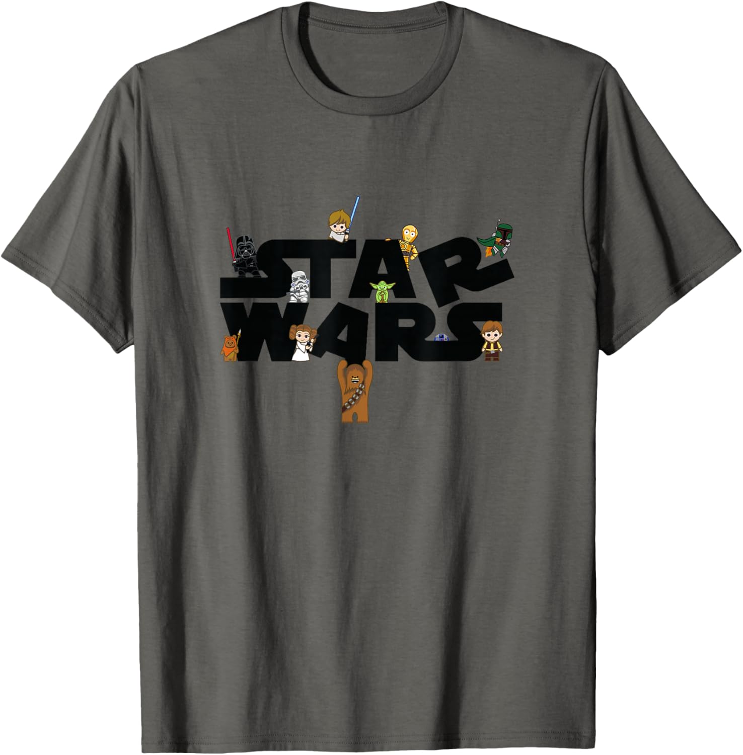 Star Wars A New Hope Cute Chibi Heroes & Villains Icon Logo