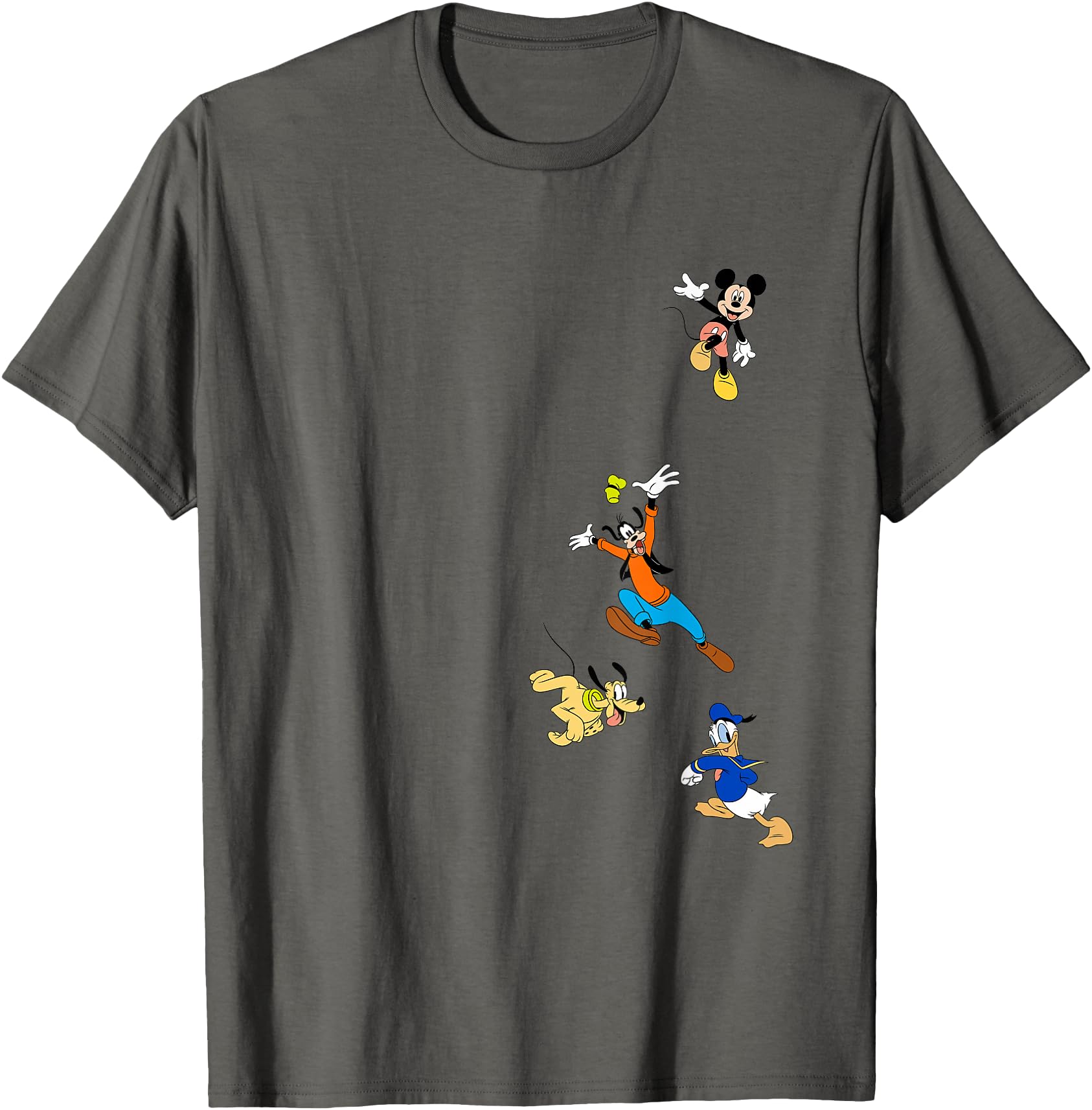 Disney Mickey And Friends Goofy Donald Falling Cartoon Icons