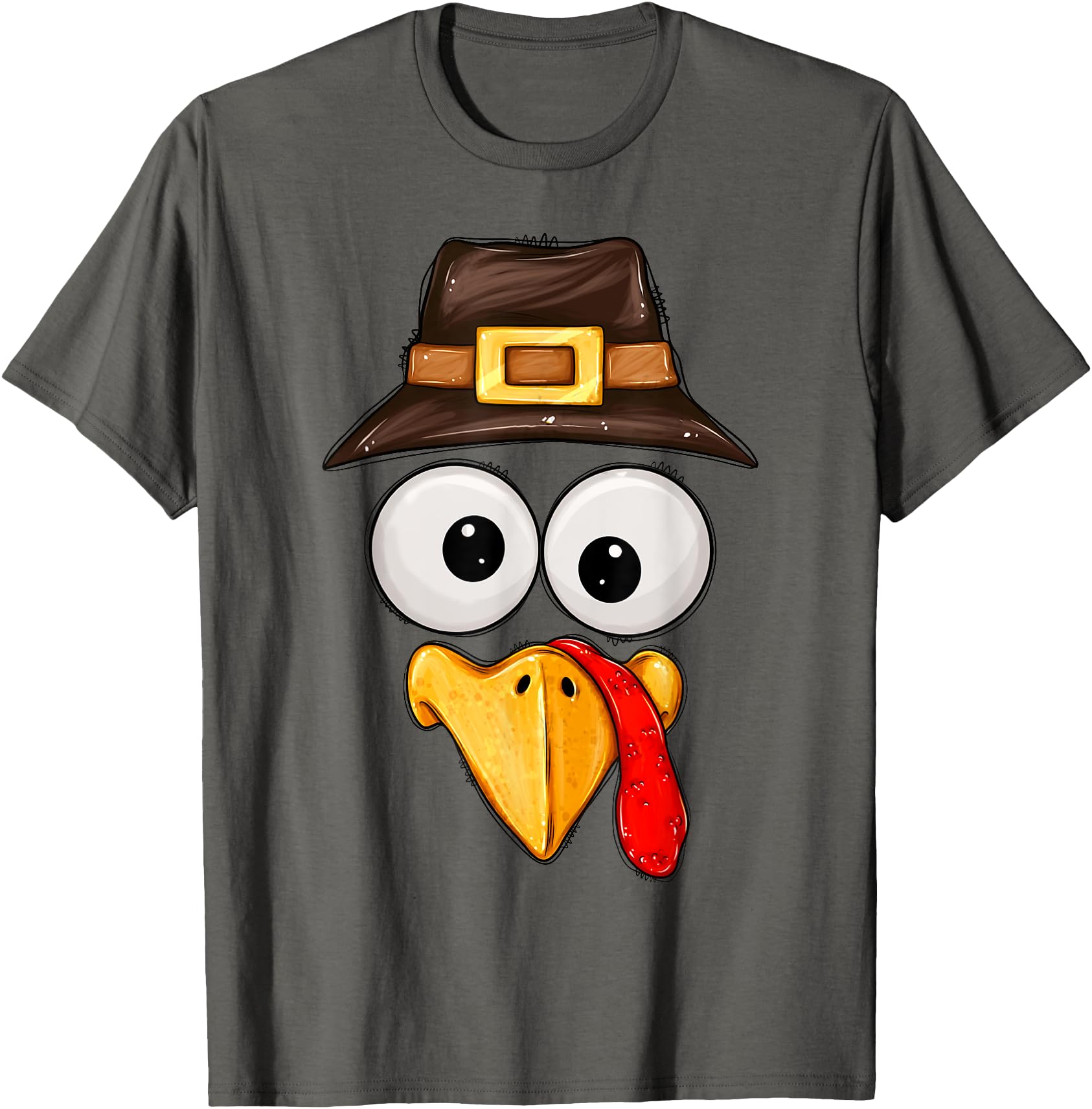 Cute Turkey Face Glasses Boys Mens Thanksgiving Family